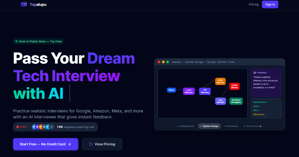 Topalupu SaaS Dashboard